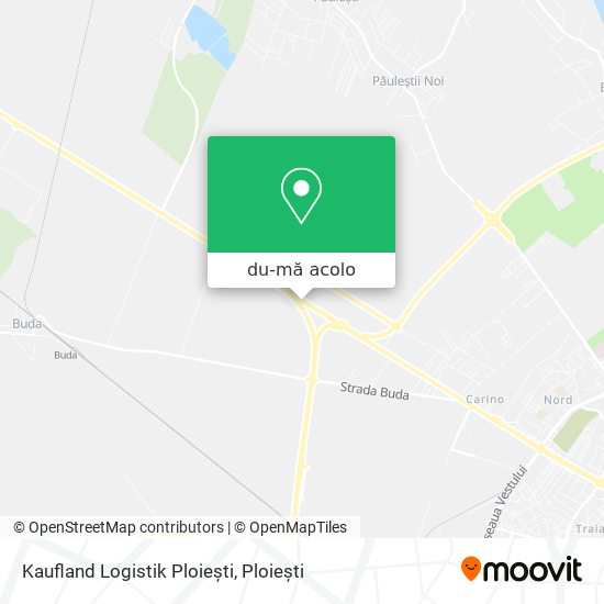 Hartă Kaufland Logistik Ploiești