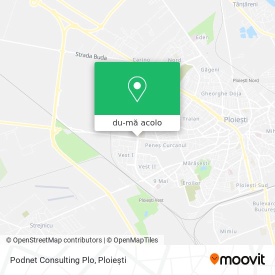 Hartă Podnet Consulting Plo