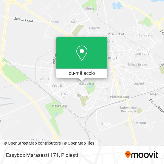 Hartă Easybox Marasesti 171