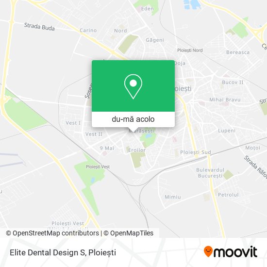 Hartă Elite Dental Design S