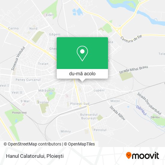 Hartă Hanul Calatorului