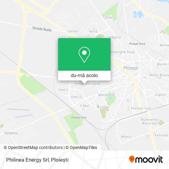 Hartă Philinea Energy Srl