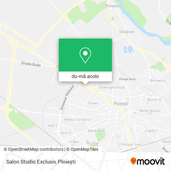 Hartă Salon Studio Exclusiv