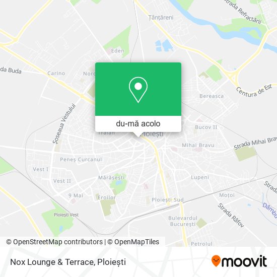 Hartă Nox Lounge & Terrace