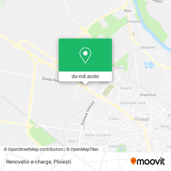 Hartă Renovatio e-charge