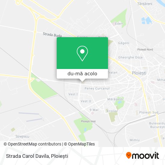 Hartă Strada Carol Davila