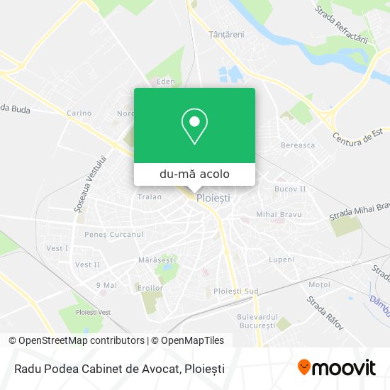 Hartă Radu Podea Cabinet de Avocat