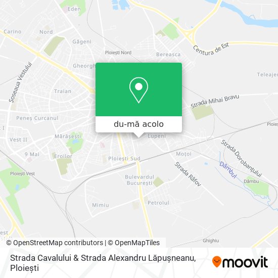 Hartă Strada Cavalului & Strada Alexandru Lăpușneanu