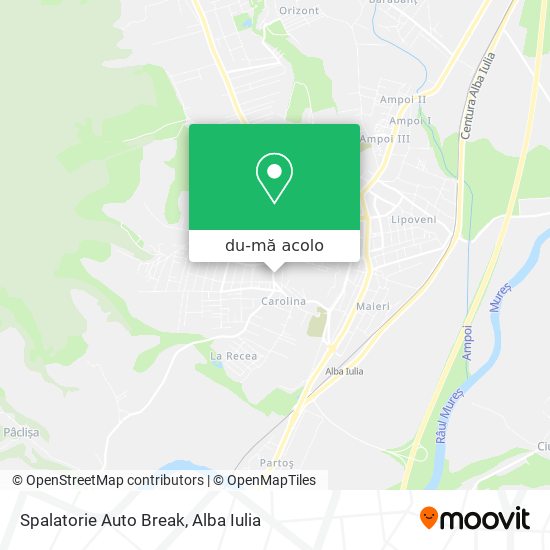 Hartă Spalatorie Auto Break