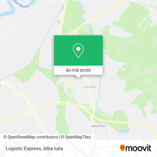 Hartă Logistic Express
