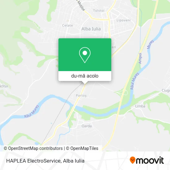 Hartă HAPLEA ElectroService