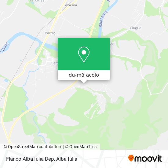 Hartă Flanco Alba Iulia Dep