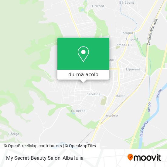 Hartă My Secret-Beauty Salon