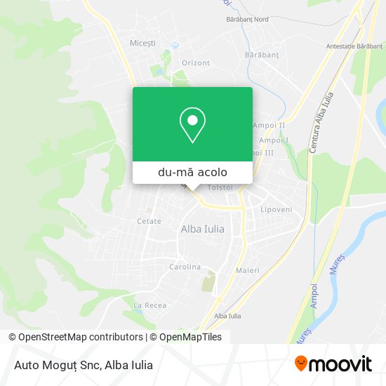 Hartă Auto Moguț Snc