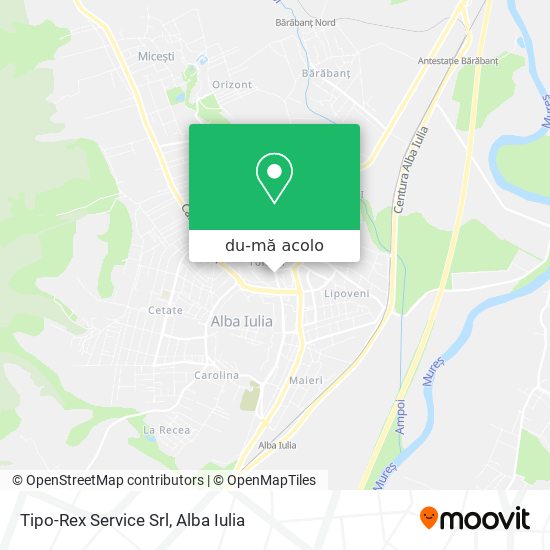 Hartă Tipo-Rex Service Srl