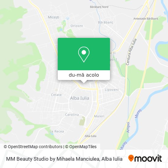 Hartă MM Beauty Studio by Mihaela Manciulea