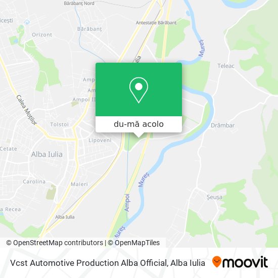 Hartă Vcst Automotive Production Alba Official