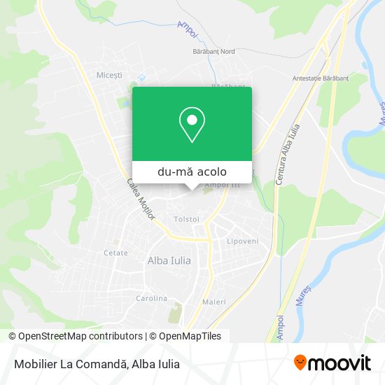 Hartă Mobilier La Comandă