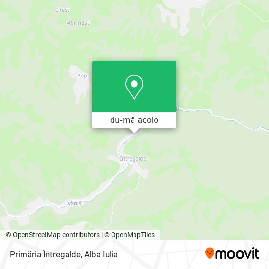 Hartă Primăria Întregalde