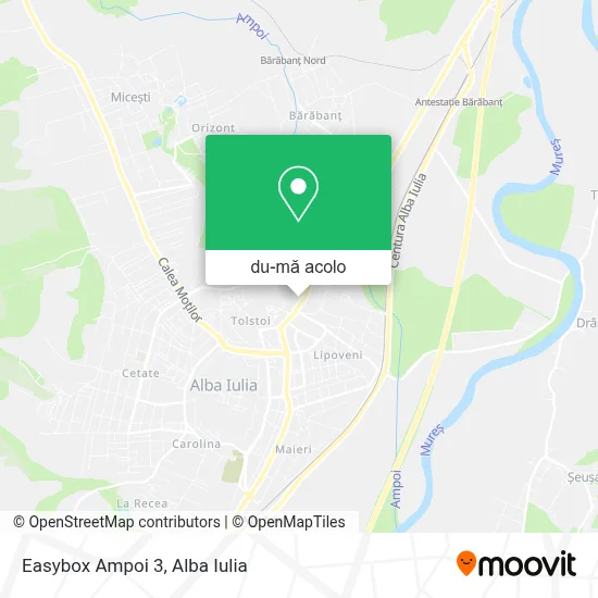 Hartă Easybox Ampoi 3