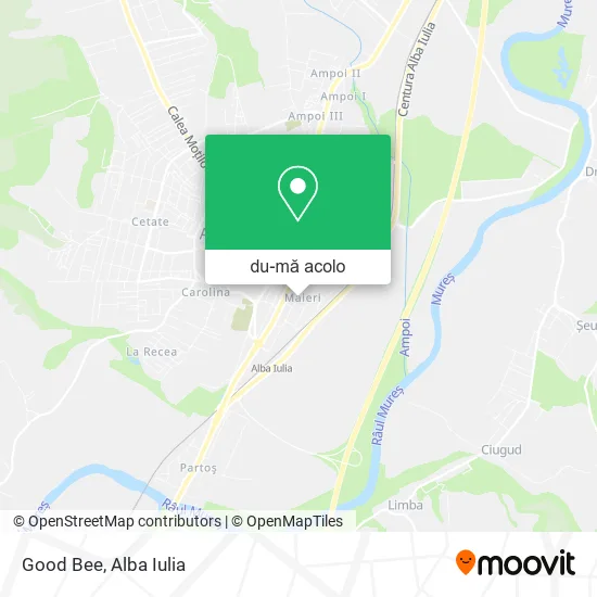 Hartă Good Bee