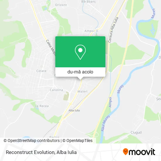 Hartă Reconstruct Evolution