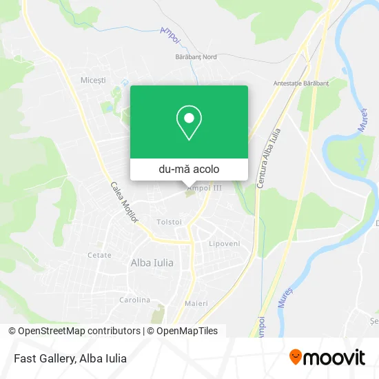 Hartă Fast Gallery
