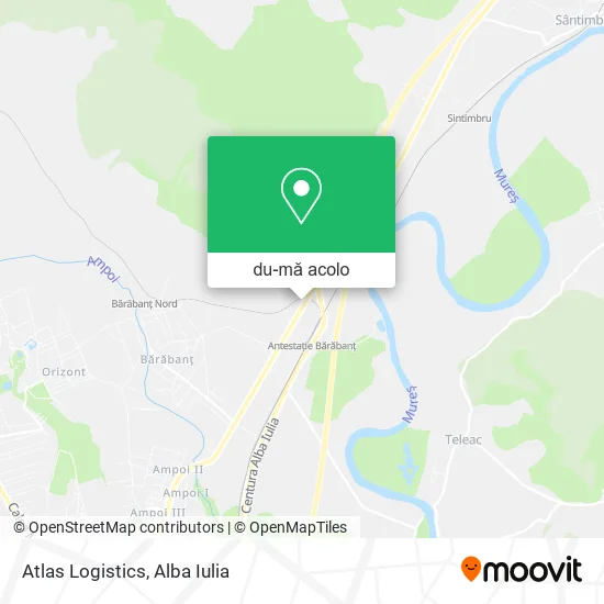 Hartă Atlas Logistics