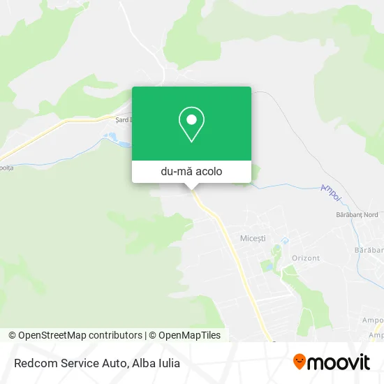 Hartă Redcom Service Auto