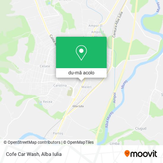 Hartă Cofe Car Wash