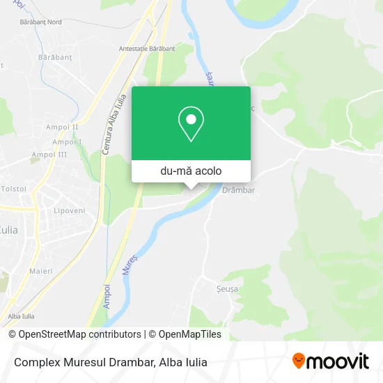 Hartă Complex Muresul Drambar