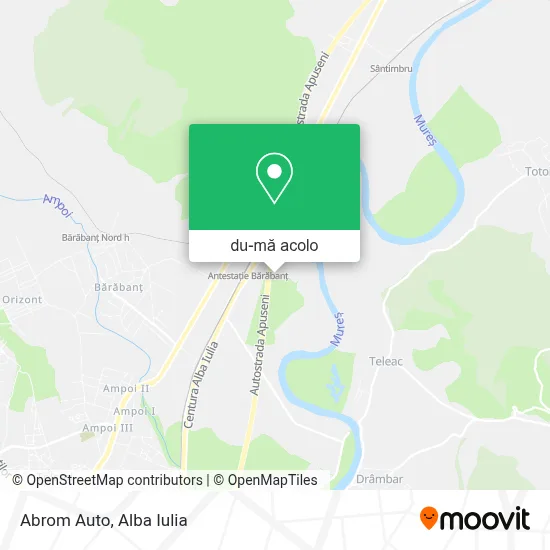 Hartă Abrom Auto