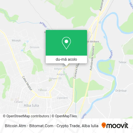 Hartă Bitcoin Atm - Bitomat.Com - Crypto Trade
