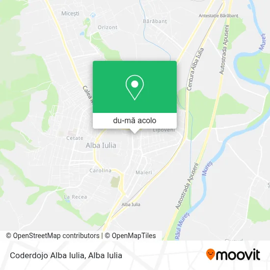 Hartă Coderdojo Alba Iulia