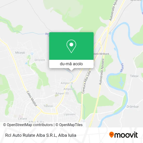 Hartă Rcl Auto Rulate Alba S.R.L