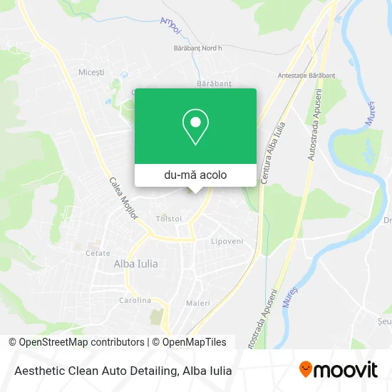 Hartă Aesthetic Clean Auto Detailing