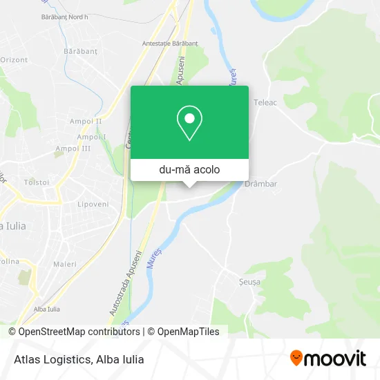 Hartă Atlas Logistics