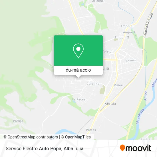 Hartă Service Electro Auto Popa
