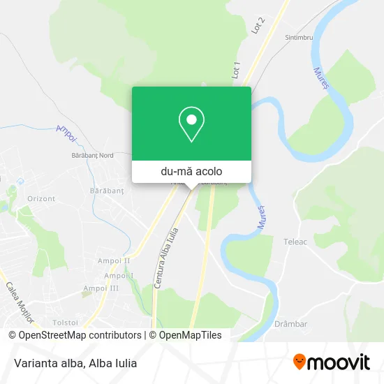 Hartă Varianta alba