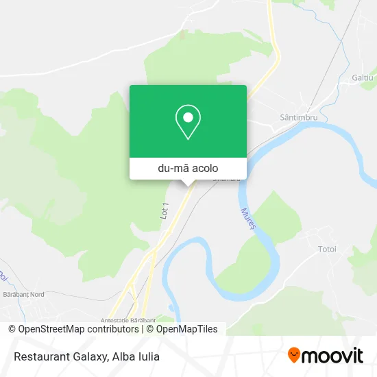 Hartă Restaurant Galaxy
