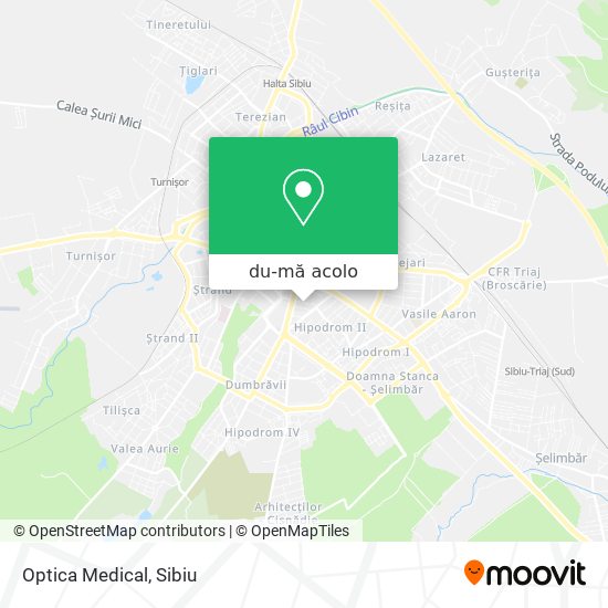 Hartă Optica Medical