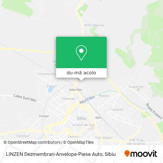 Hartă LINZEN Dezmembrari-Anvelope-Piese Auto