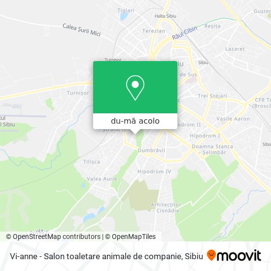 Hartă Vi-anne - Salon toaletare animale de companie
