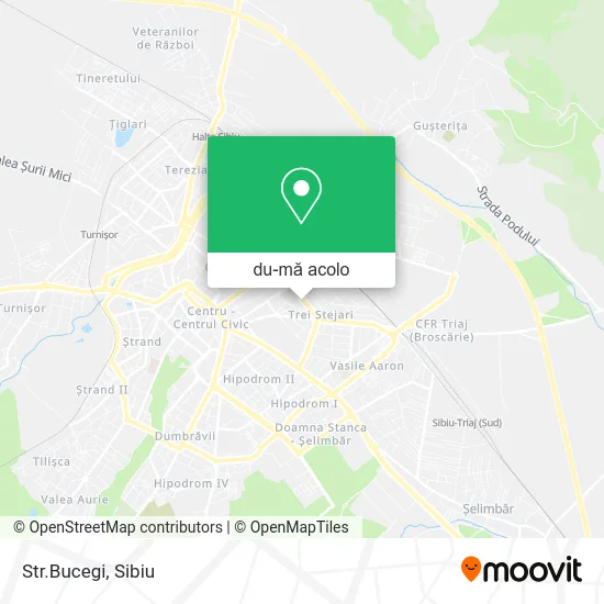 Hartă Str.Bucegi