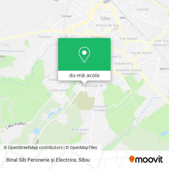 Hartă Binal Sib-Feronerie și Electrice