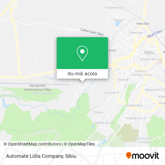 Hartă Automate Lidia Company
