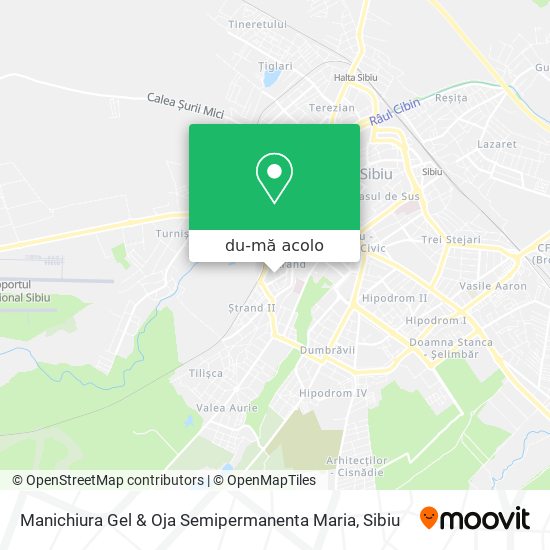 Hartă Manichiura Gel & Oja Semipermanenta Maria