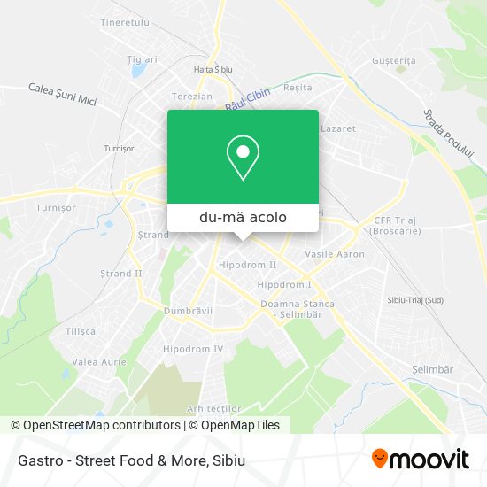 Hartă Gastro - Street Food & More