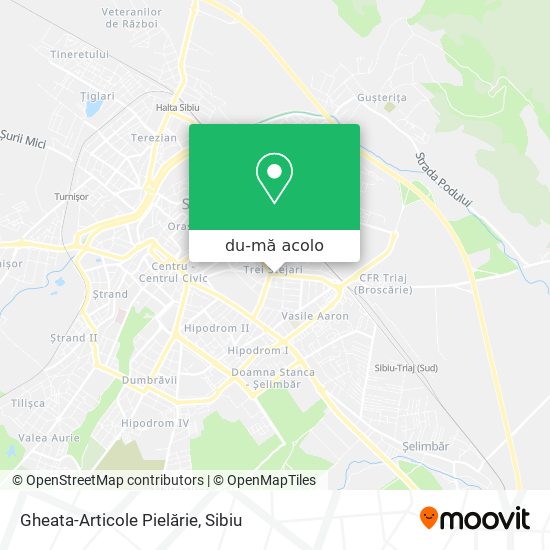 Hartă Gheata-Articole Pielărie