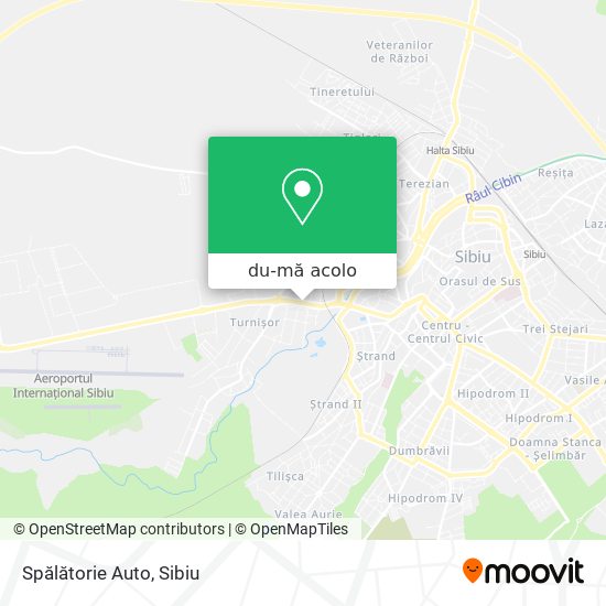 Hartă Spălătorie Auto